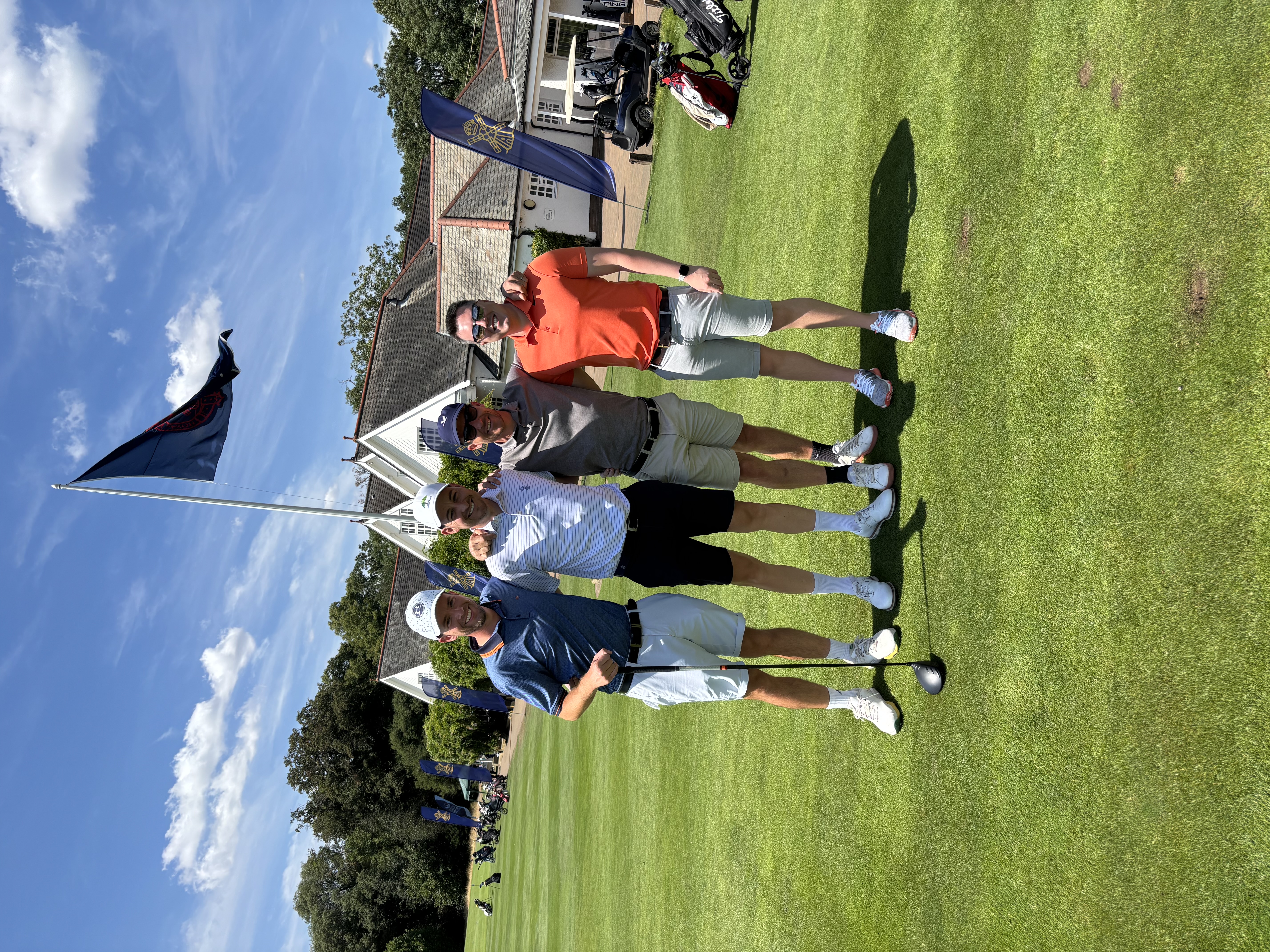 Golf day group photo